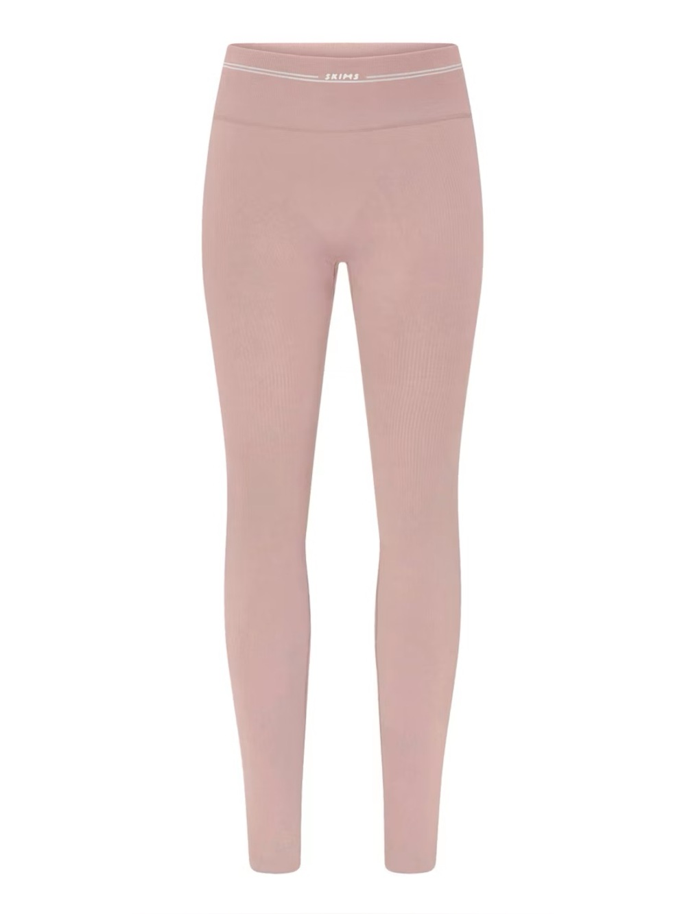 Skims x Nike Ribbed Seamless 26” Leggings In Himalayan